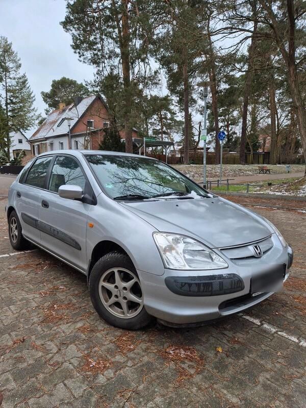 Silber Gebraucht 2002 Honda Civic Limousine | 1.500 € (Guter Preis) - Bild 1/4