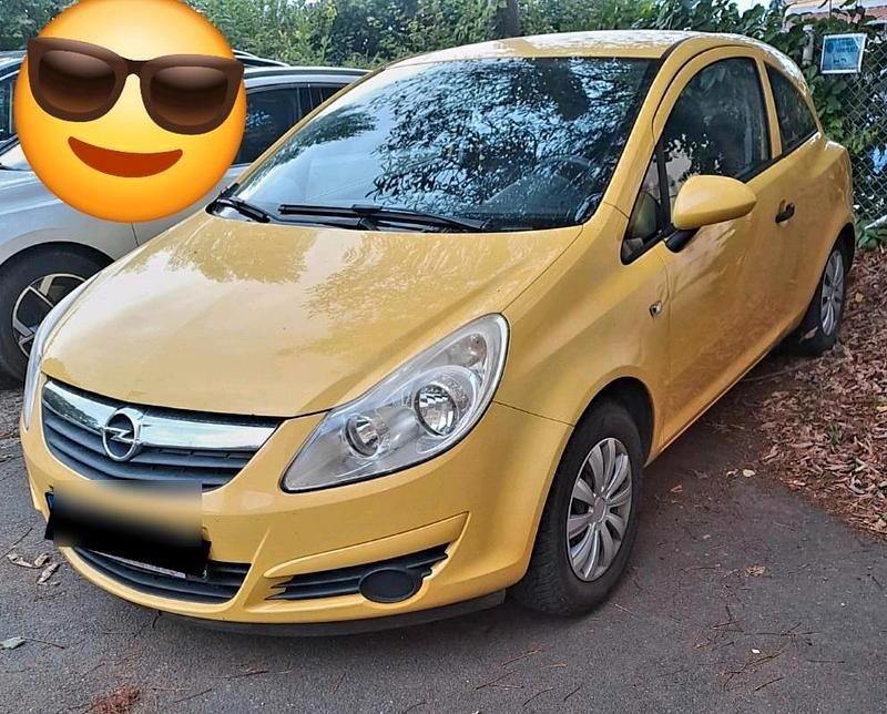 Gelb Gebraucht 2009 Opel Corsa Kleinwagen | 650 € (Superpreis) - Bild 1/4