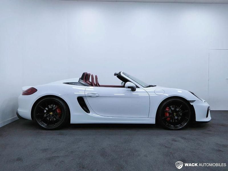 Gebraucht Porsche Boxster 375 PS (275 kW) 2016 Weiß Cabrio