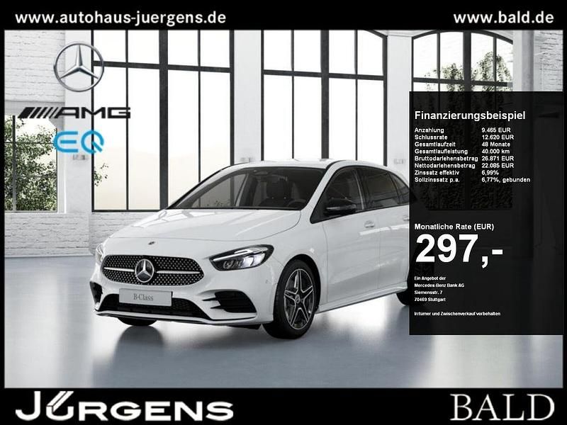 Weiss unilack polarweiss Gebraucht 2024 Mercedes B200 AMG Van / Kleinbus | 30.190 € (Superpreis) - Bild 1/4