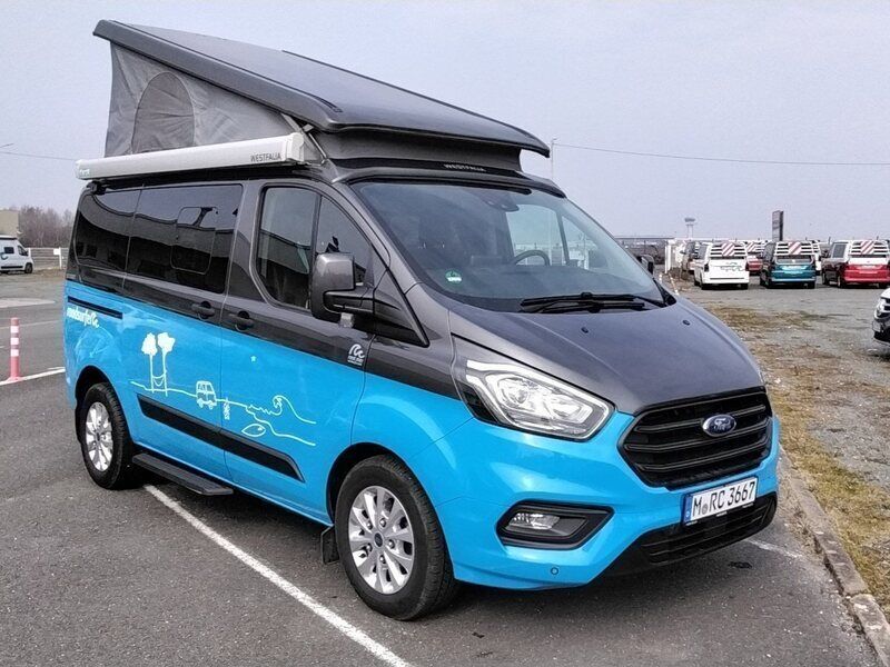 Grau Gebraucht 2021 Ford Transit Custom Nugget Van / Kleinbus | 49.500 € (Guter Preis) - Bild 1/4