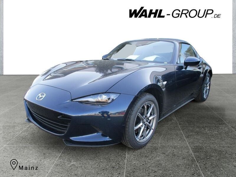 Blau Neu 2025 Mazda MX5 Exclusive-Line Cabrio | 33.875 € - Bild 1/4