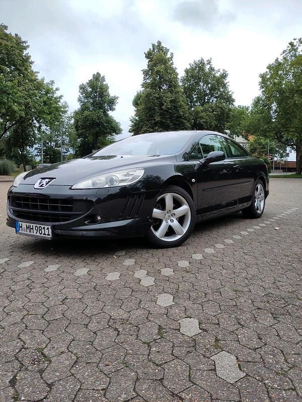 Schwarz Gebraucht 2010 Peugeot 407 Coupe Platinum Coupé | 4.100 € - Bild 1/4