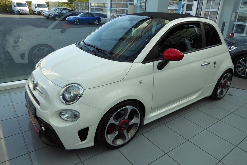 Weiß Gebraucht 2018 Abarth 500C Cabrio | 16.990 € (Fairer Preis) - Bild 1/4