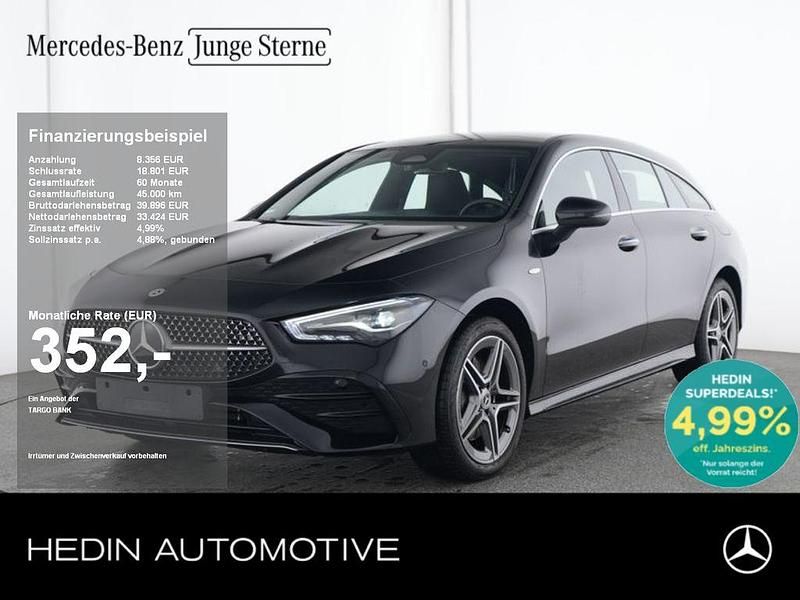Schwarz Gebraucht 2025 Mercedes CLA250e Shooting Brake AMG Kombi | 41.770 € (Etwas zu teuer) - Bild 1/4