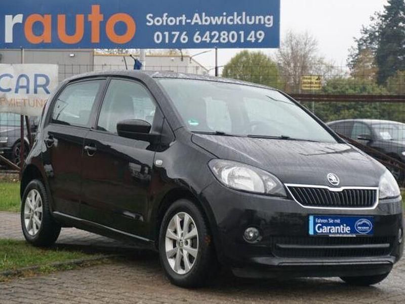 Gebraucht Skoda Citigo Elegance 60 PS (44 kW) 2014 Deep black (metallic) Kleinwagen