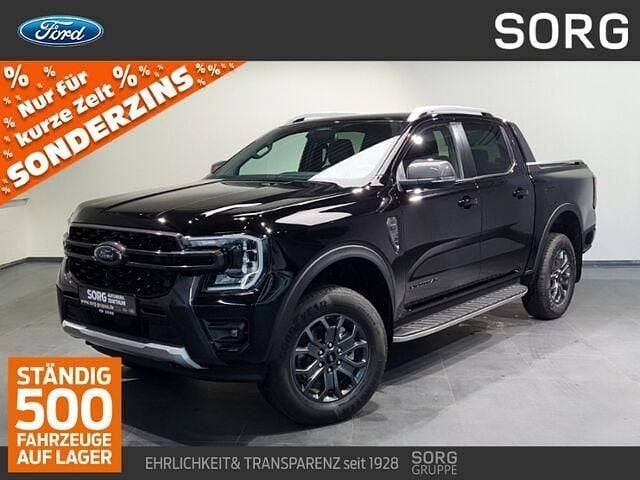Schwarz, agateblack met. Neu 2025 Ford Ranger Wildtrack Abholung | 57.190 € (Superpreis) - Bild 1/2