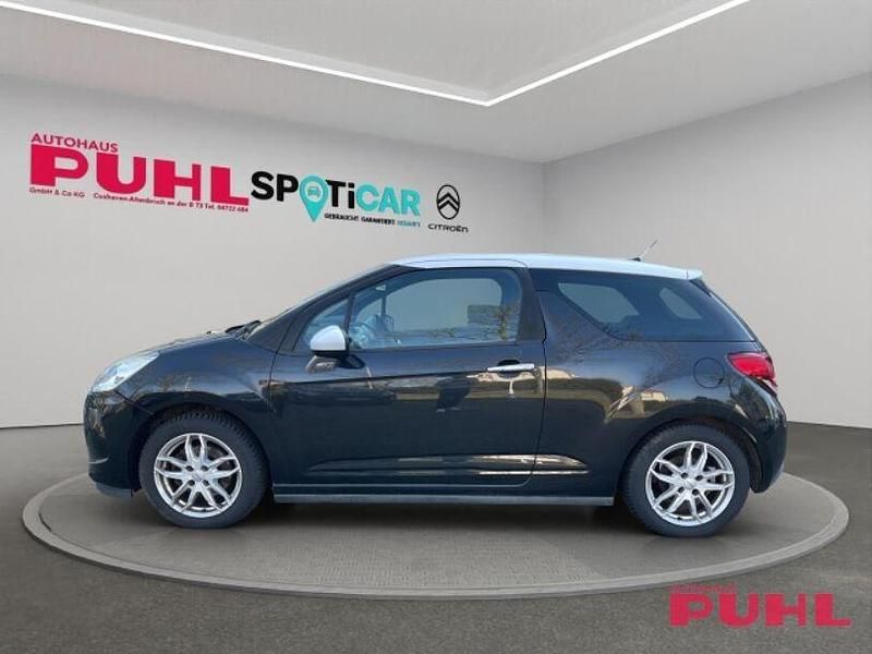 Gebraucht Citroën DS3 So Chic 120 PS (88 kW) 2010 Obsidien + opalweiss/metalli Kleinwagen