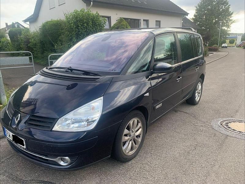 Gebraucht Renault Espace 170 PS (125 kW) 2007 Blau Van / Kleinbus