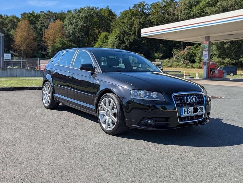 Gebraucht Audi A3 S-Line 160 PS (117 kW) 2007 Schwarz Kleinwagen