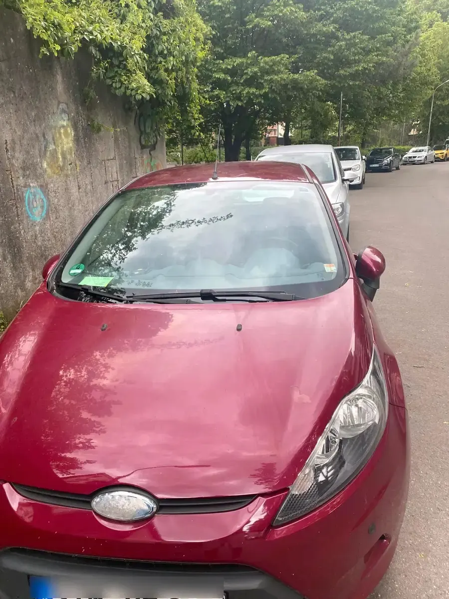 Gebraucht Ford Fiesta 2009 Rot Kleinwagen