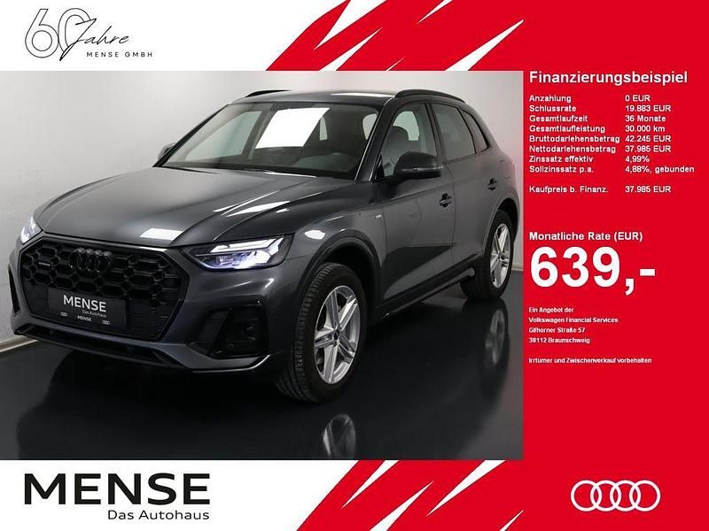 Daytonagrau perleffekt Gebraucht 2021 Audi Q5 S-Line SUV | 37.985 € (Guter Preis) - Bild 1/4