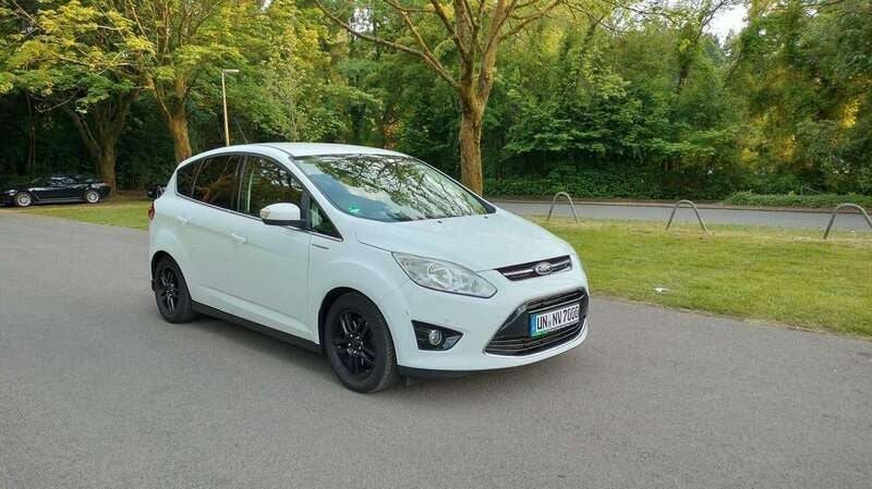 Weiß Gebraucht 2014 Ford C-MAX Titanium Van / Kleinbus | 6.900 € (Teuer) - Bild 1/4