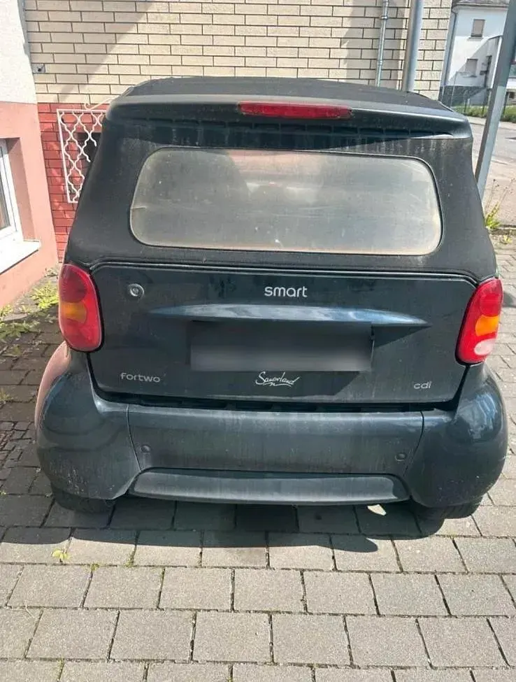 Używany Smart ForTwo Cabrio 41 KM (30 kW) 2004 Czarny Kabriolet