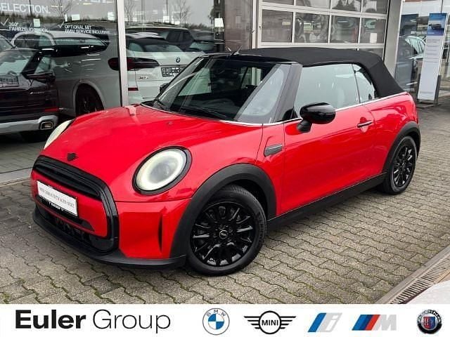 Solar) red (rot Gebraucht 2022 Mini Cooper Cabriolet Cabrio | 24.877 € (Guter Preis) - Bild 1/4