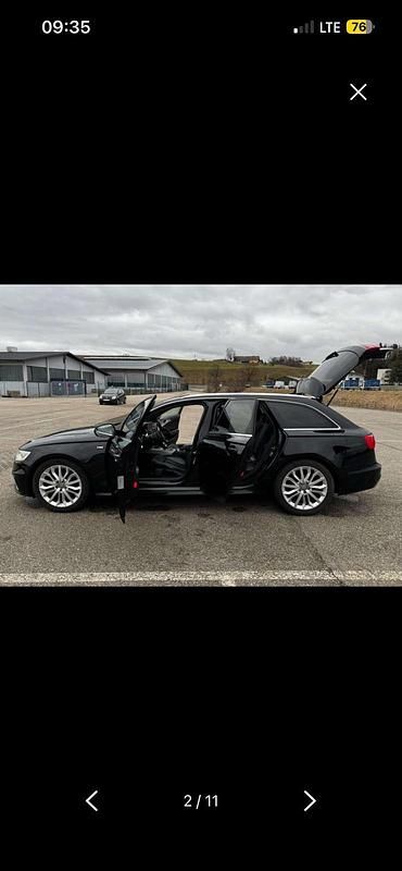 Gebraucht Audi A6 204 PS (150 kW) 2014 Schwarz Kombi