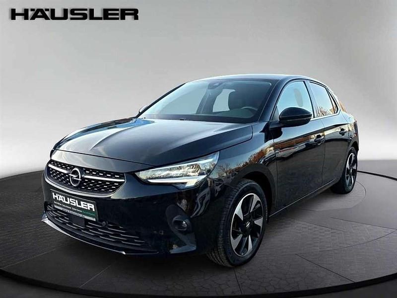 Gebraucht Opel Corsa Elegance 100 kW (136 PS) 2021 Diamant schwarz (metallic) Limousine