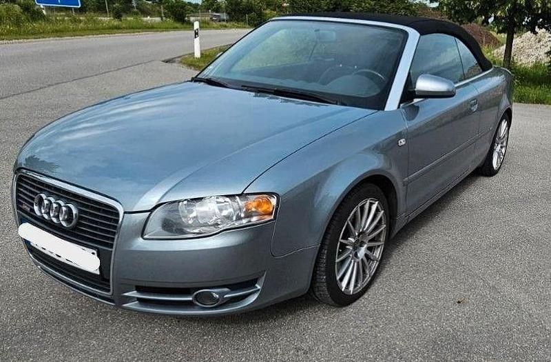 Silber Gebraucht 2006 Audi A4 Cabriolet S-Line Cabrio | 7.250 € (Fairer Preis) - Bild 1/4