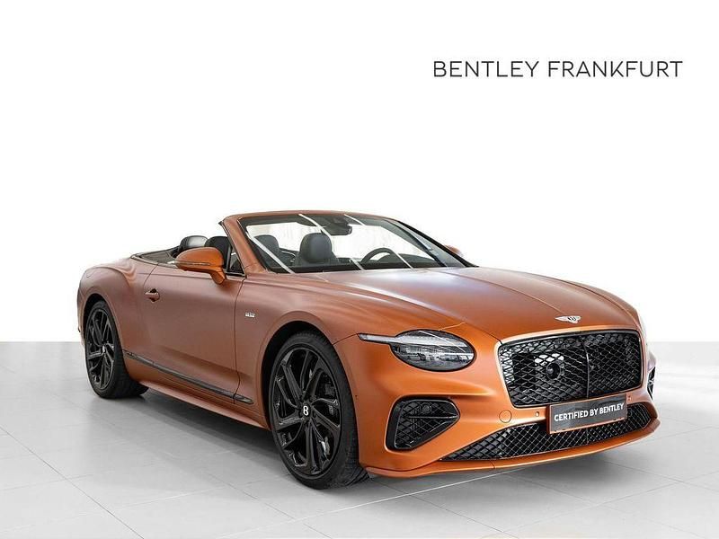 Orange flame satin (orange) Gebraucht 2024 Bentley Continental GT Convertible Cabrio | 319.800 € (Fairer Preis) - Bild 1/4