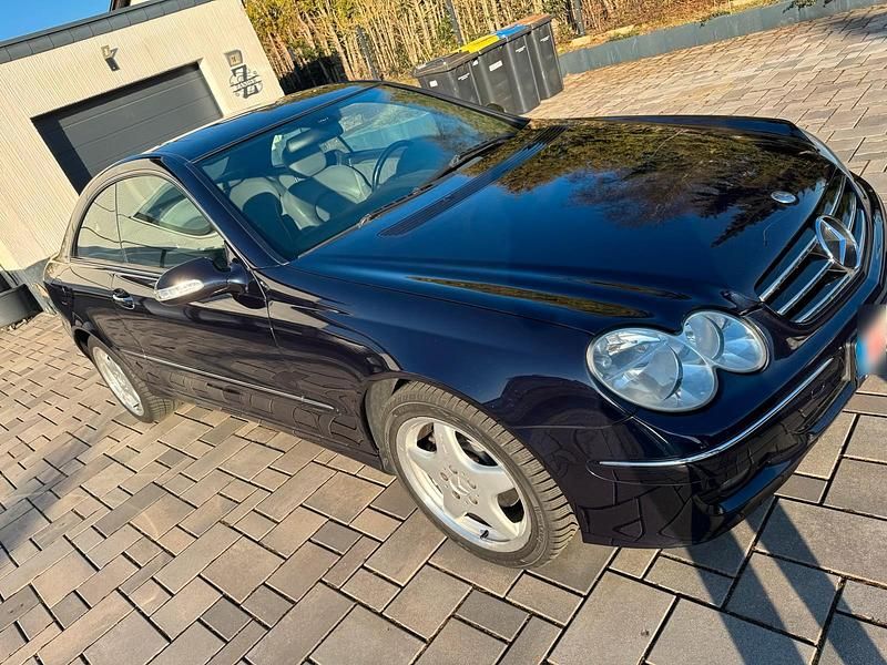 Gebraucht Mercedes CLK280 231 PS (169 kW) 2005 Blau Coupé