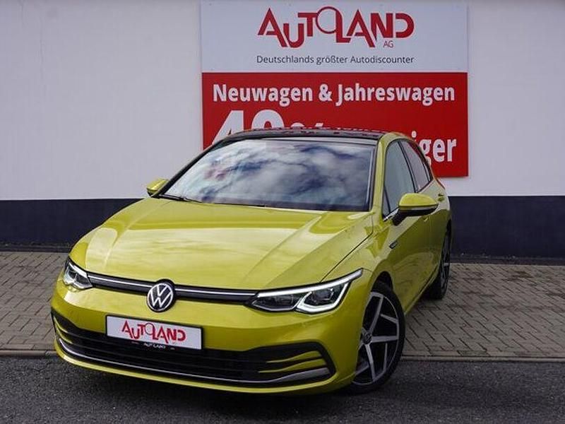 Gebraucht VW Golf VII Style 150 PS (110 kW) 2020 Gelb Limousine