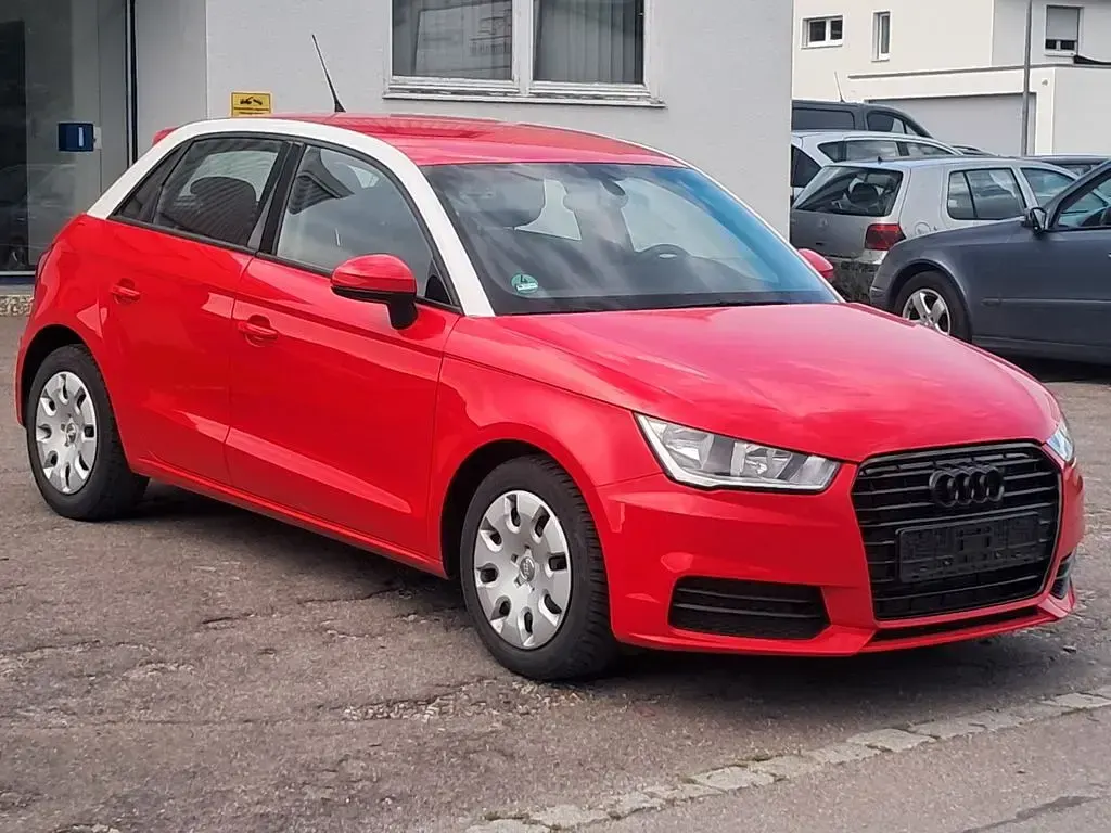 Gebraucht Audi A1 Sportback 90 PS (66 kW) 2015 Rot Kleinwagen