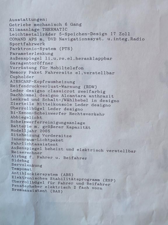 Gebraucht Mercedes SLK200 163 PS (119 kW) 2004 Schwarz Cabrio