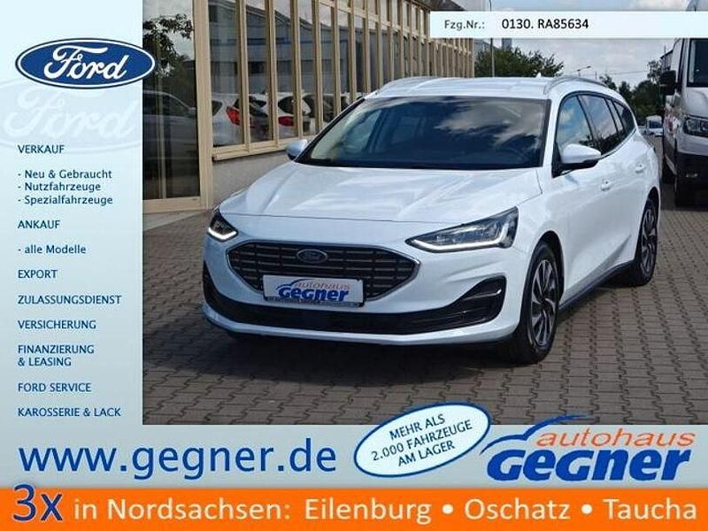 Weiß Gebraucht 2024 Ford Focus Titanium X Limousine | 22.840 € (Superpreis) - Bild 1/4