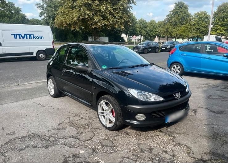 Schwarz Gebraucht 2001 Peugeot 206 Kleinwagen | 1.000 € (Fairer Preis) - Bild 1/4
