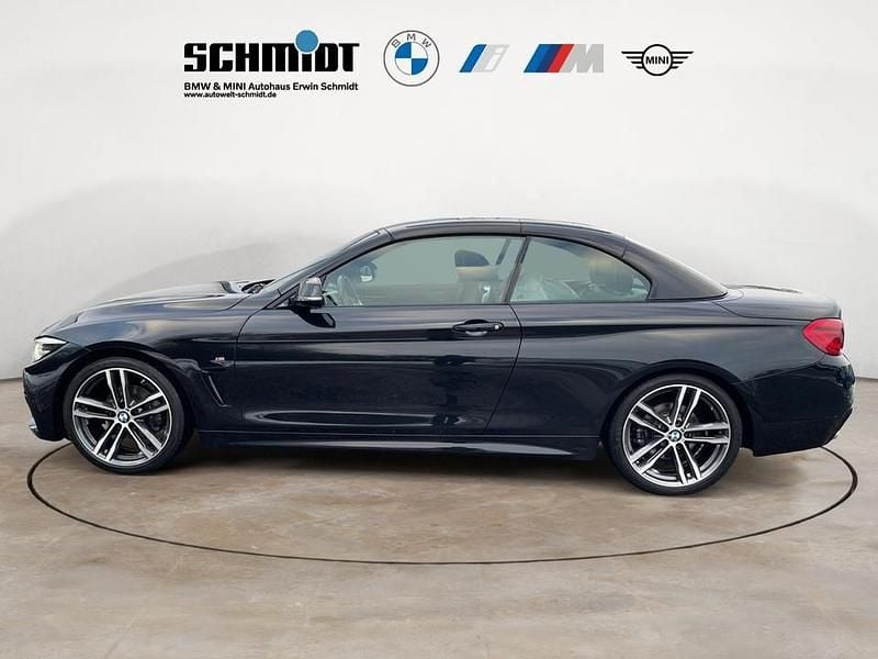 Gebraucht BMW 420 M Sport 184 PS (135 kW) 2019 (schwarz)  black sapphire Cabrio