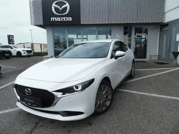 Neu Mazda 3 Exclusive-Line 140 PS (102 kW) 2026 Arctic white Limousine