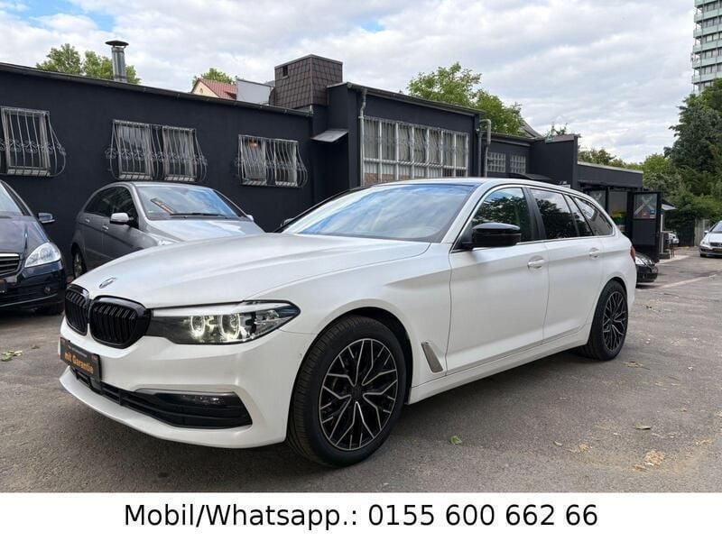 Weiß Gebraucht 2019 BMW 520 Performance Kombi | 17.499 € (Superpreis) - Bild 1/4