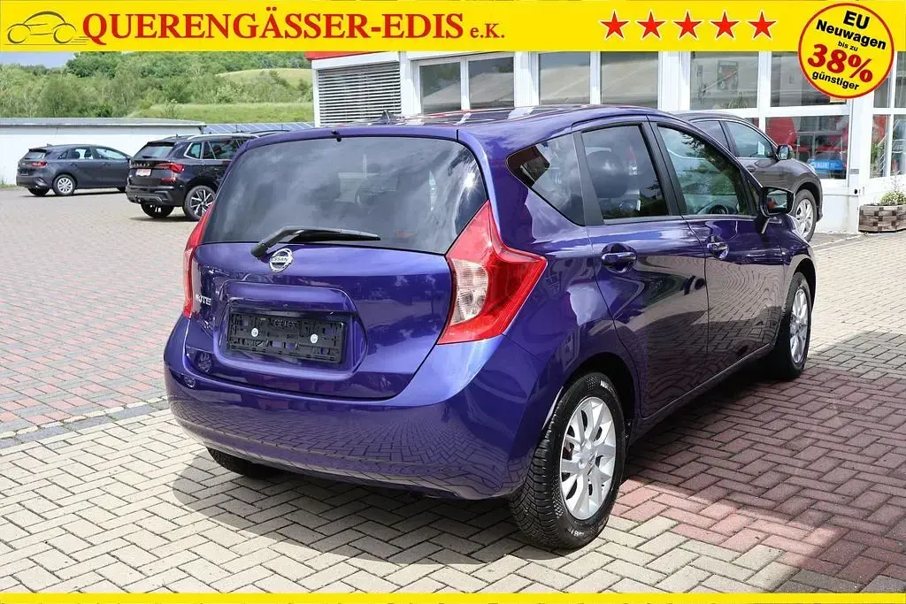 Gebraucht Nissan Note Acenta+ 80 PS (58 kW) 2016 Ink blue met Kleinwagen