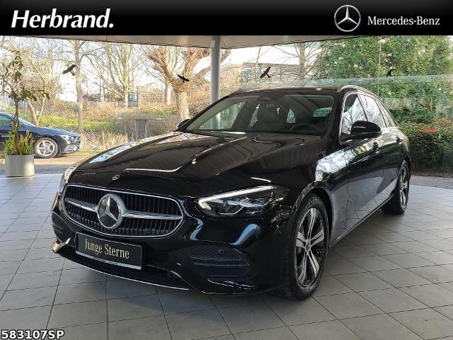 Schwarz Gebraucht 2022 Mercedes C200 Avantgarde Kombi | 31.990 € (Guter Preis) - Bild 1/4