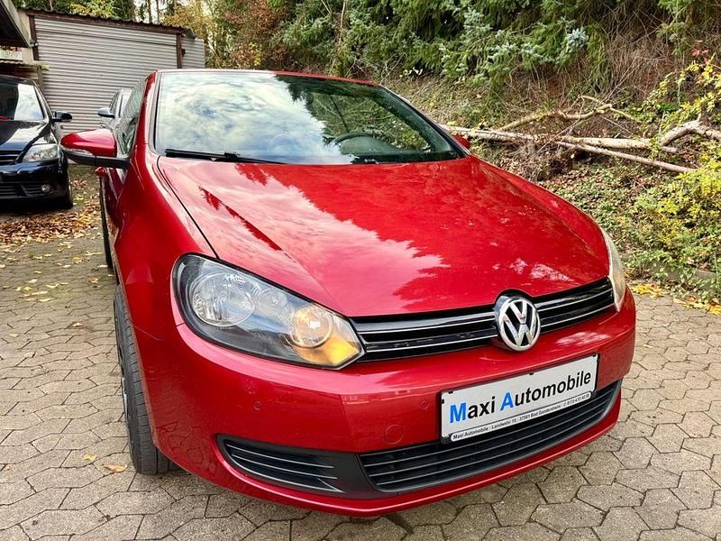 Rot Gebraucht 2014 VW Golf Cabriolet Cabrio | 7.999 € (Fairer Preis) - Bild 1/4