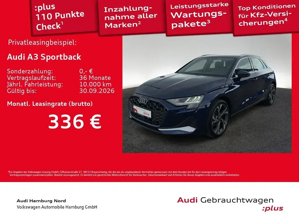 Gebraucht Audi A3 Advanced Plus 116 PS (85 kW) 2025 Blau Limousine