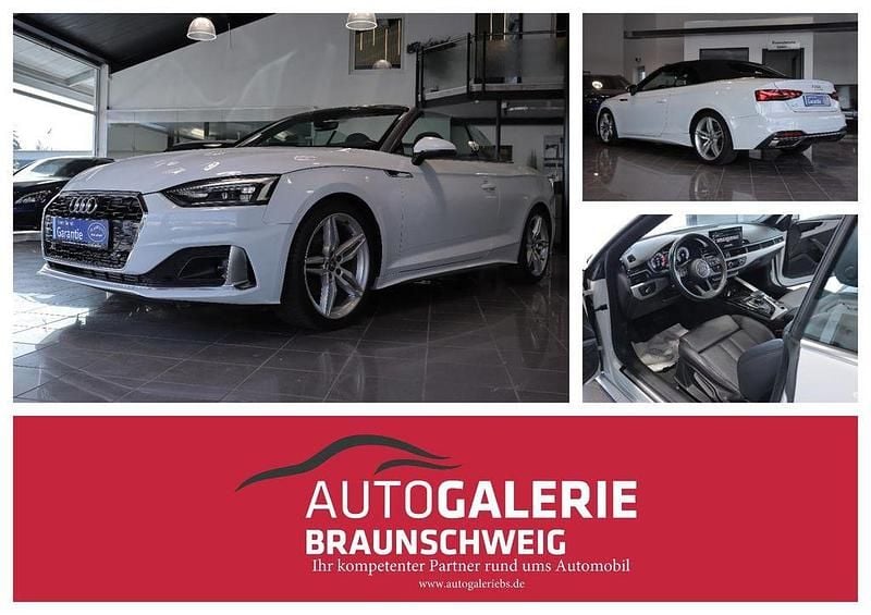 Weiß Gebraucht 2020 Audi A5 Cabriolet Advanced Plus Cabrio | 29.900 € (Guter Preis) - Bild 1/4