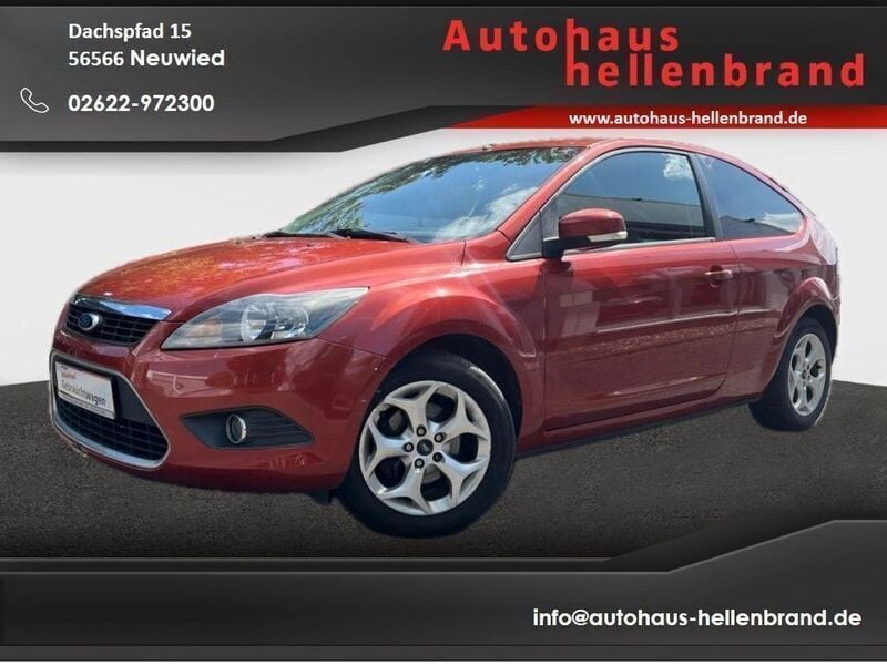 Orange Gebraucht 2009 Ford Focus Titanium Limousine | 2.990 € (Fairer Preis) - Bild 1/4