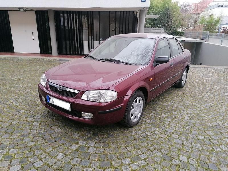 Gebraucht Mazda 323S Exclusive 88 PS (64 kW) 1999 Rot Limousine