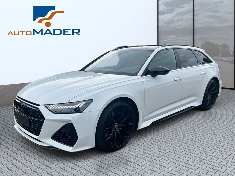 Weiß Gebraucht 2021 Audi RS6 Sport Kombi | 88.990 € (Fairer Preis) - Bild 1/4