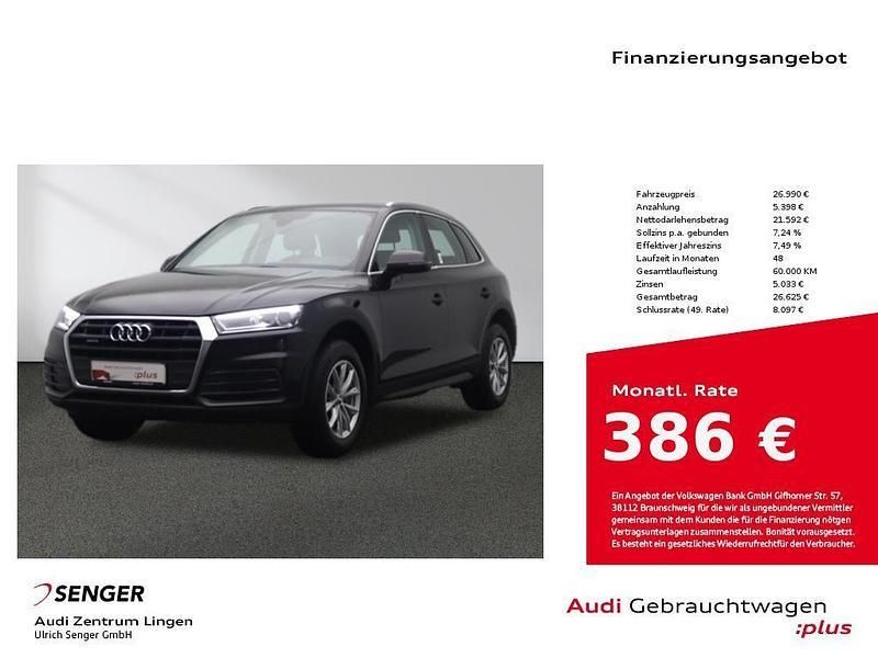 Brillantschwarz Gebraucht 2019 Audi Q5 Design SUV | 26.990 € (Superpreis) - Bild 1/4