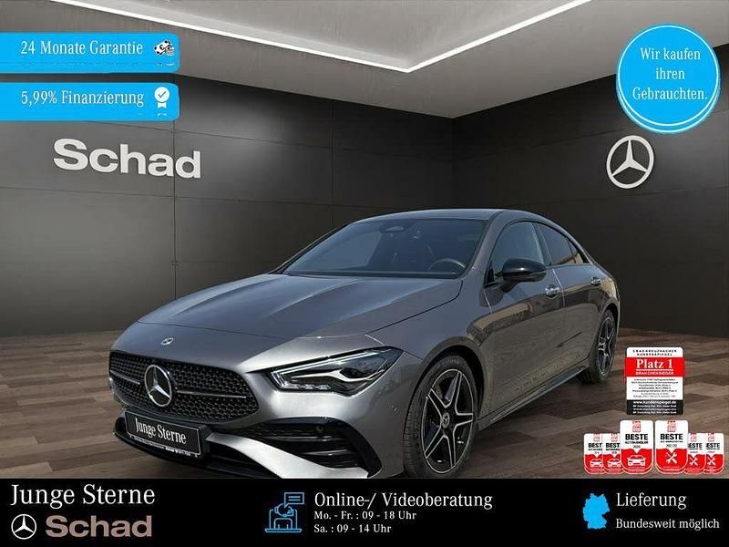 Metalliclack mountaingrau Gebraucht 2024 Mercedes CLA200 AMG Coupé | 37.880 € (Fairer Preis) - Bild 1/4