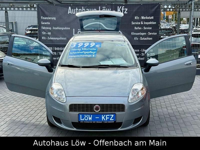 Grau Gebraucht 2008 Fiat Grande Punto Kleinwagen | 3.999 € (Teuer) - Bild 1/4