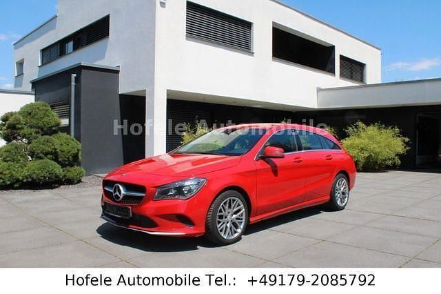 Rot Gebraucht 2017 Mercedes CLA180 Shooting Brake Kombi | 13.950 € (Superpreis) - Bild 1/4