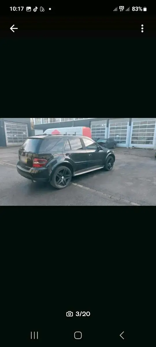 Gebraucht Mercedes ML320 224 PS (164 kW) 2005 Schwarz SUV