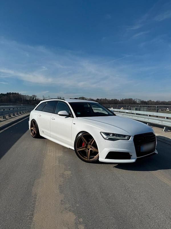 Gebraucht Audi A6 S-Line 190 PS (139 kW) 2014 Weiß Kombi