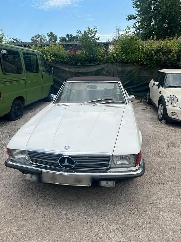 Gebraucht Mercedes SL350 1971 Weiß Coupé