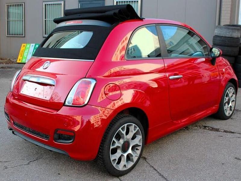 Gebraucht Fiat 500C 69 PS (50 kW) 2013 Rot Cabrio