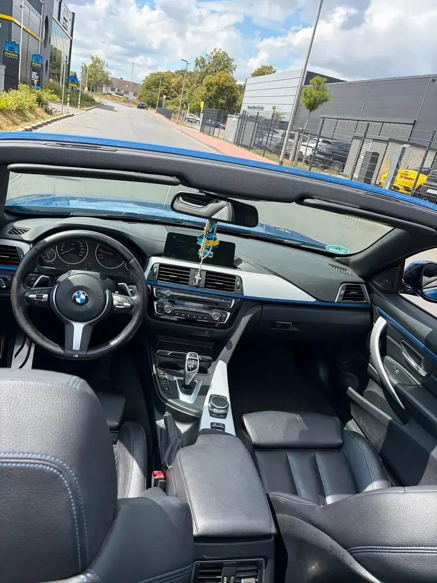 Gebraucht BMW 420 Cabriolet M Sport 184 PS (135 kW) 2018 Blau Cabrio