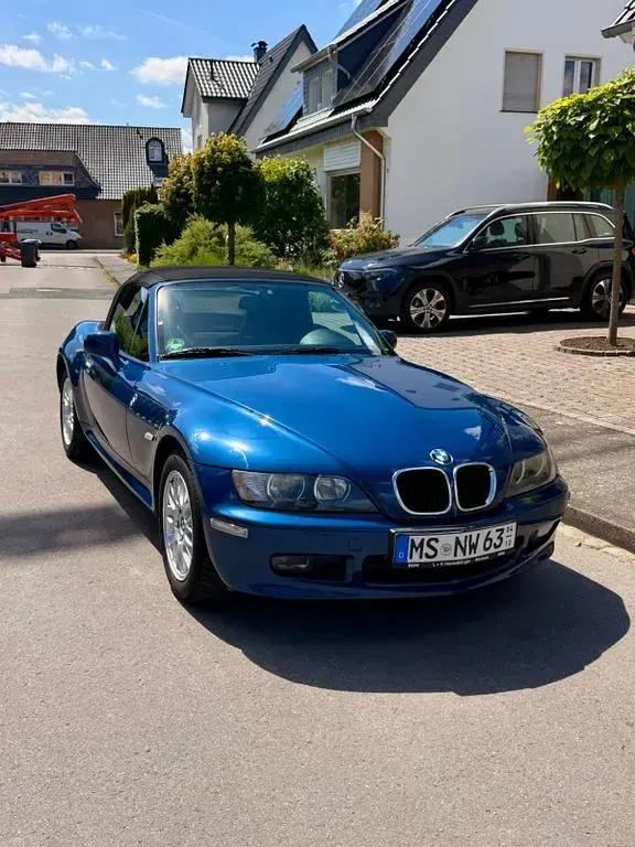Gebraucht BMW Z3 Sport Line 118 PS (86 kW) 2002 Blau Cabrio